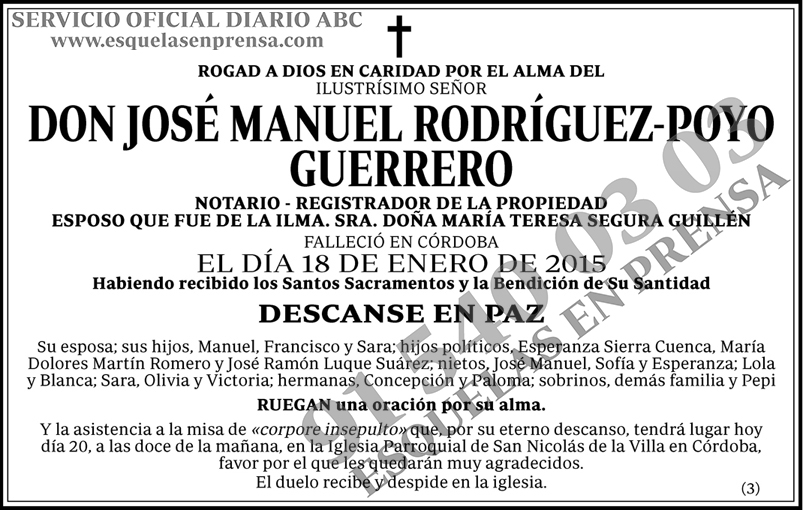 José Manuel Rodríguez-Poyo Guerrero